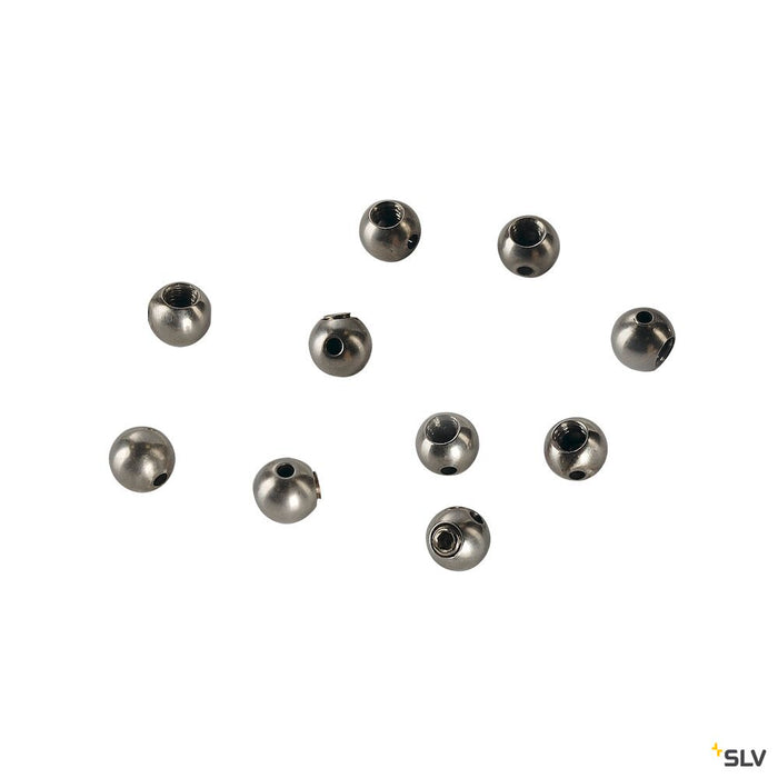 STOPPER, for steel cable 0.75mm, incl. grub screw M4x5, 10 pieces