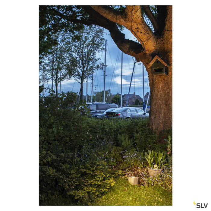 CONCRETO FL, Free-standing lamp square GU10 grey 10W