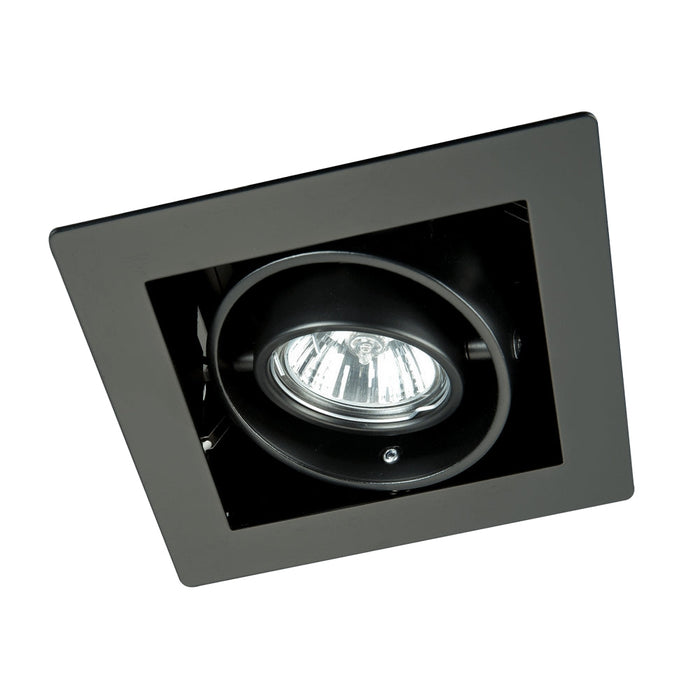 Star 1 Frame, Black, GU10, Recessed Fixture