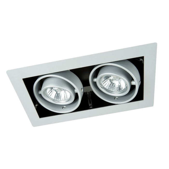Star 2 Frame, Grey, GU10, Recessed Fixture