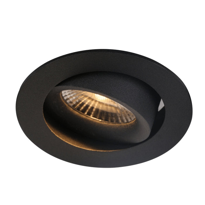 Visione360, Black, 520lm, Recessed Fixture