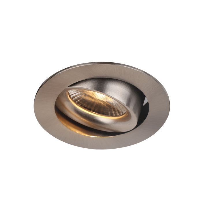 Visione360, Brushed Alu, 520lm, Recessed Fixture