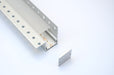 Modular plasterboard mounted aluminium profile  SET (profile, diffuser, endcaps ).