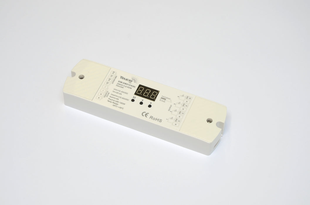 DMX512 decoder-12-36VDC(180W).