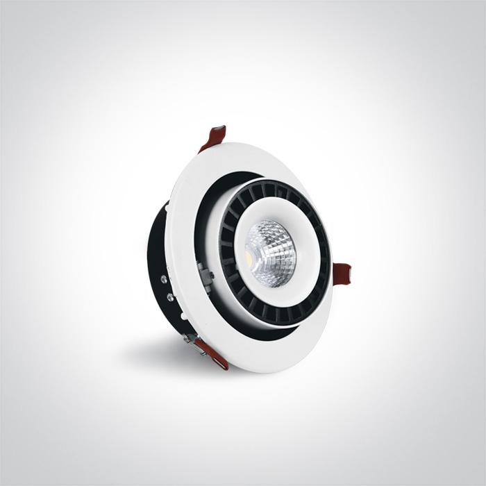 WHITE COB LED 25w CW 100-240V