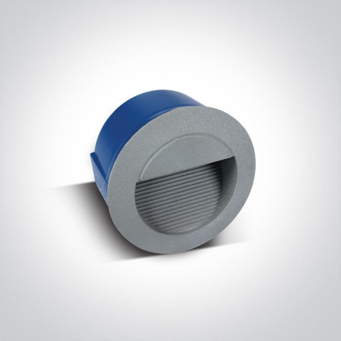 GREY WALL RECESSED LED WW IP54