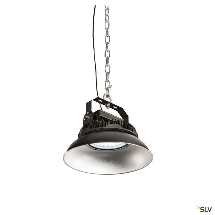 PARA FLAC LED Pendant luminaire, black, 150W 4000K, IP65