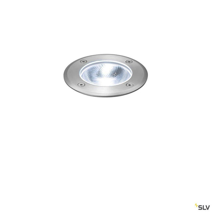 ROCCI Round, outdoor LED inground fitting, stainless steel 316, 4000K, IP67, 8.6W