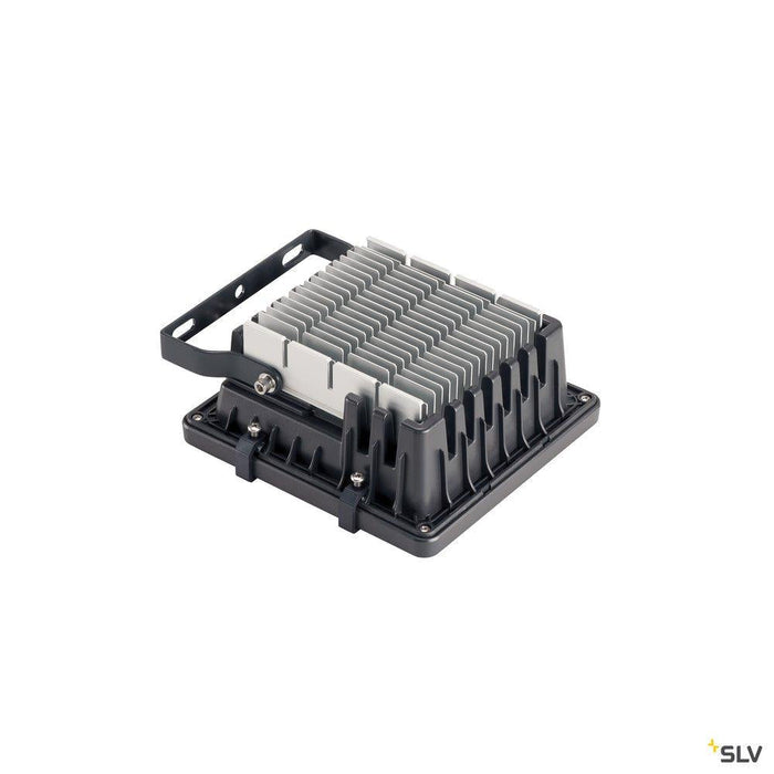 DISOS LED Outdoor Flood light, black, 3000K, 25W, IP65