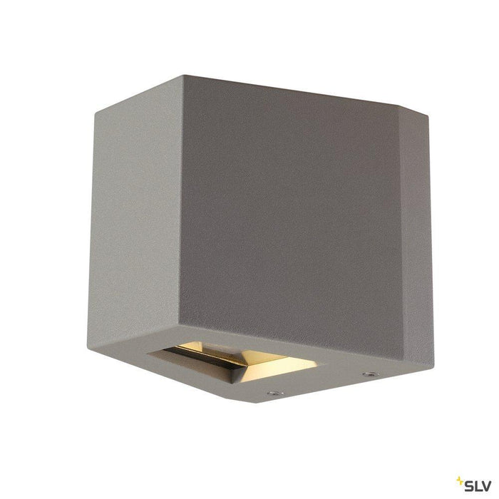 OUT BEAM QT-DE12 Outdoor Wall luminaire, Beam/Flood , silvergrey, max. 80W, IP44