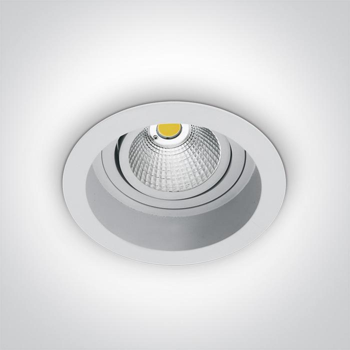 WHITE LED 18w CW 35d SEMI-TRIMLESS + DRIVER