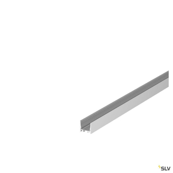 GRAZIA 20, surface mounted profile, LED, standard, smooth, 3m, aluminium