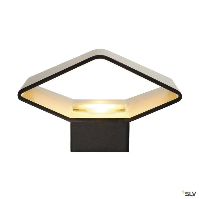 CARISO 2 WL Indoor LED surface-mounted wall light black/gold 2700K