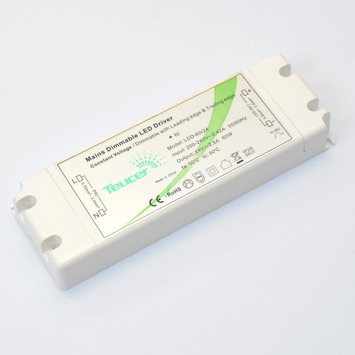 Led Driver Dimmable IP20 60Watt-24V.