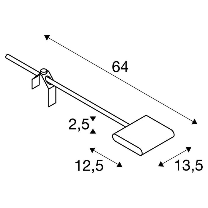 KARPO TL, LED Indoor display fitting, white, 3000K