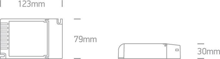 DALI & PUSH TO DIMM & 1-10V DRIVER CONSTANT CURENT 230V