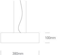 ALUMINIUM T5 CIRCULAR 40W SUSPENDED