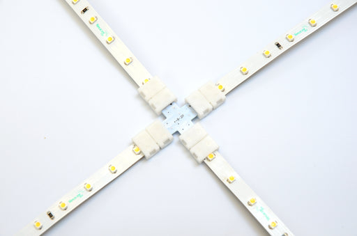 10mm single colour Cross  connector.
