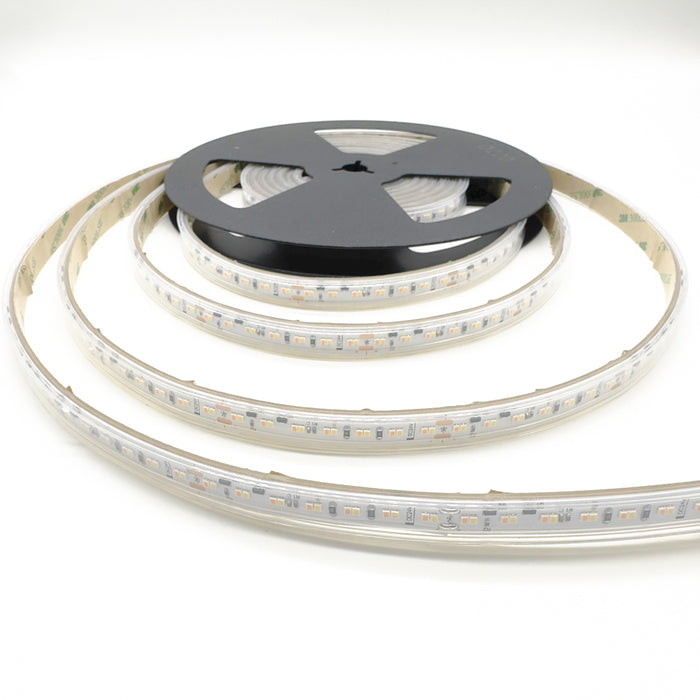 Dim-to-Warm LED Strip, 10 W/m IP65 24V 1800K - 3000K 224 LEDs/m CRI>97 5 Metre