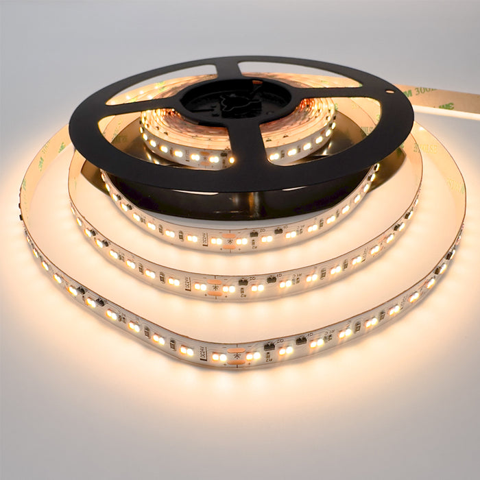 Dim-to-Warm LED Strip, 10 W/m IP20 24V 1800K - 3000K 224 LEDs/m CRI>97 5 Metre