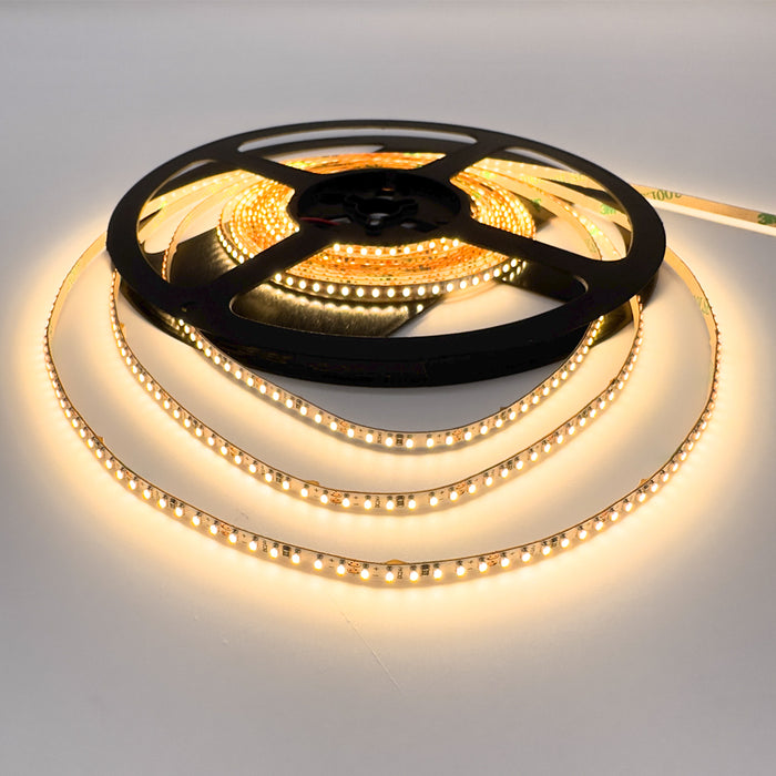 Single Colour MICRO LED Strip 10 W/m IP20 24V 3000K 240 LEDs/m CRI>97 5 Metre