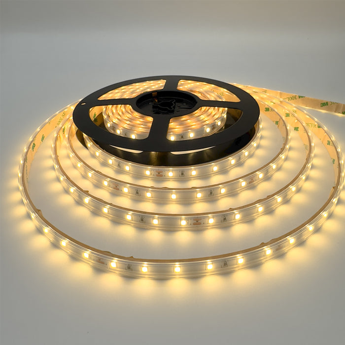 Single Colour LED Strip 12 W/m IP65 24V 2700K 60 LEDs/m CRI>92 10 Metre