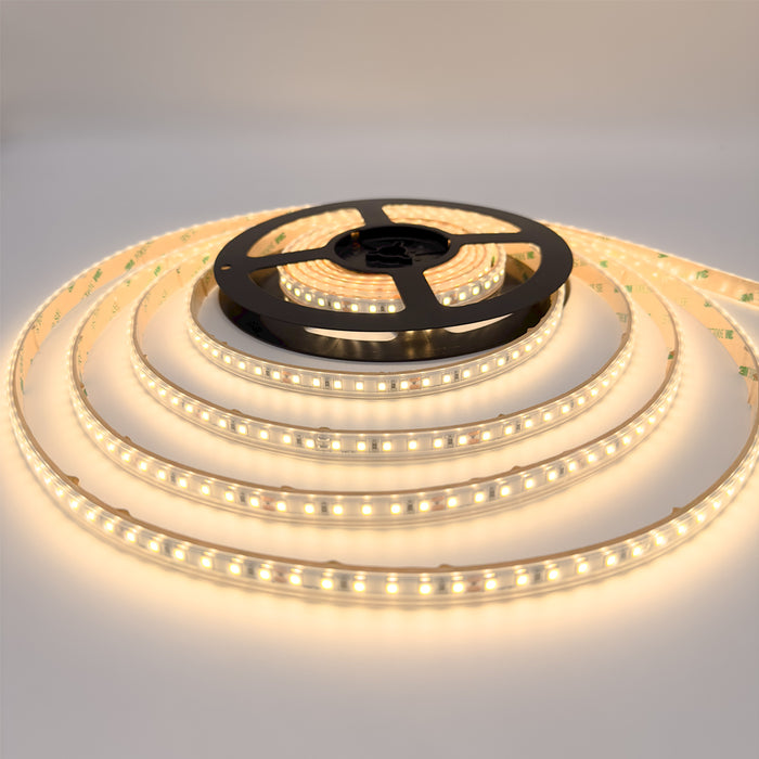 Single Colour LED Strip 10 W/m IP65 24V 3000K 120 LEDs/m CRI>92 20 Metre