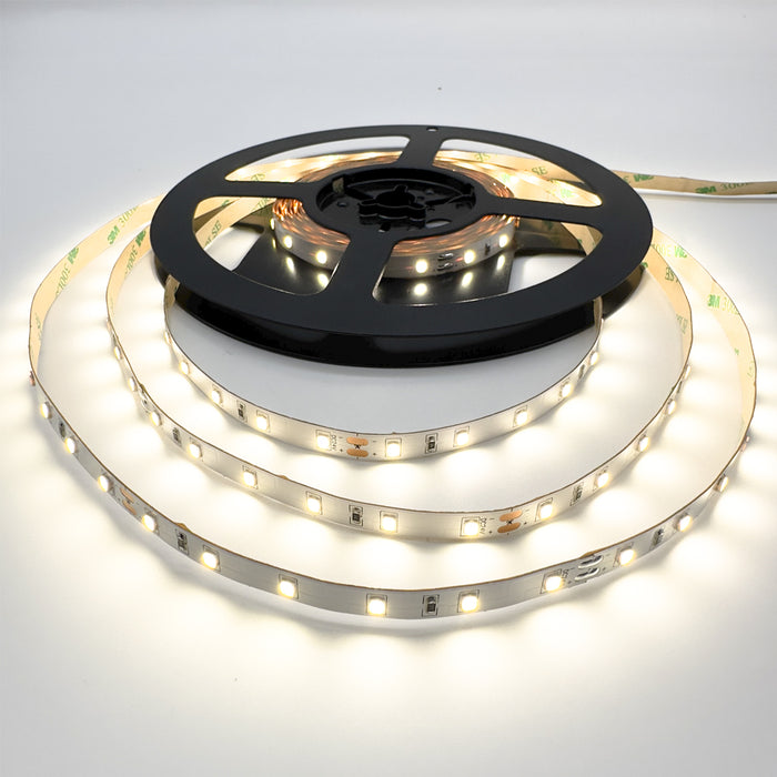 Single Colour LED Strip 5 W/m IP20 24V 4000K 60 LEDs/m CRI>92 5 Metre