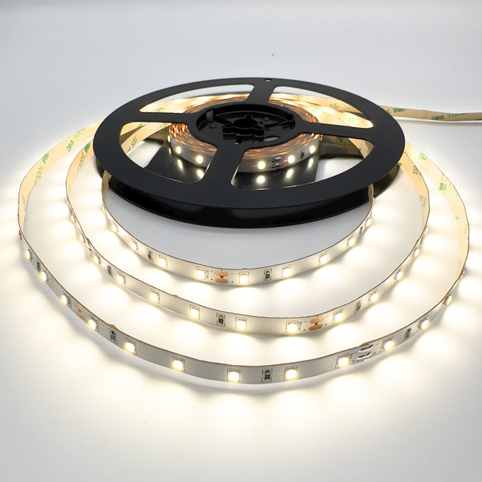 Single Colour LED Strip 12 W/m IP20 24V 4000K 60 LEDs/m CRI>92 5 Metre