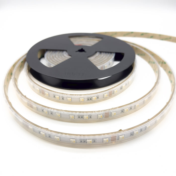 RGBW LED Strip, 20 W/m IP65 24V RGB + W (4000K) 60 LEDs/m 5 Metre