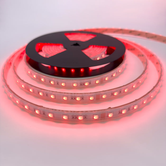 RGBW LED Strip, 20 W/m IP65 24V RGB + W (4000K) 60 LEDs/m 10 Metre