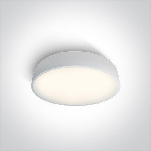 WHITE PLAFO LED 25W CW IP20 230V.