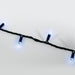 LED STRING LIGHT 100LED 7W 10m BLUE IP54 230V.