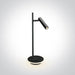 BLACK LED READING 3W + BASE 6W WW TABLE LAMP IP20 230v.