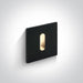 BLACK RECESSED 1W WW DARK LIGHT IP20 350mA.