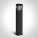 ANTHRACITE LED BOLLARD 90cm 22W CW IP65 230V.