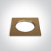 BRASS DECORATIVE BASE SQUARE FOR 10105H.