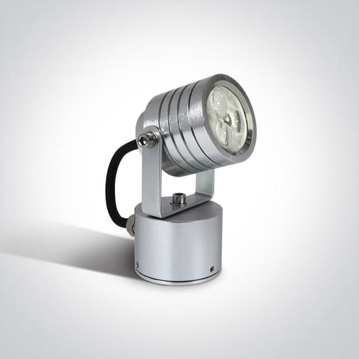 CHROME LED 3x1w DL SPOT/BASE IP54.