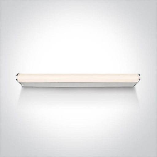 CHROME T8 LED TUBE 600mm IP44.