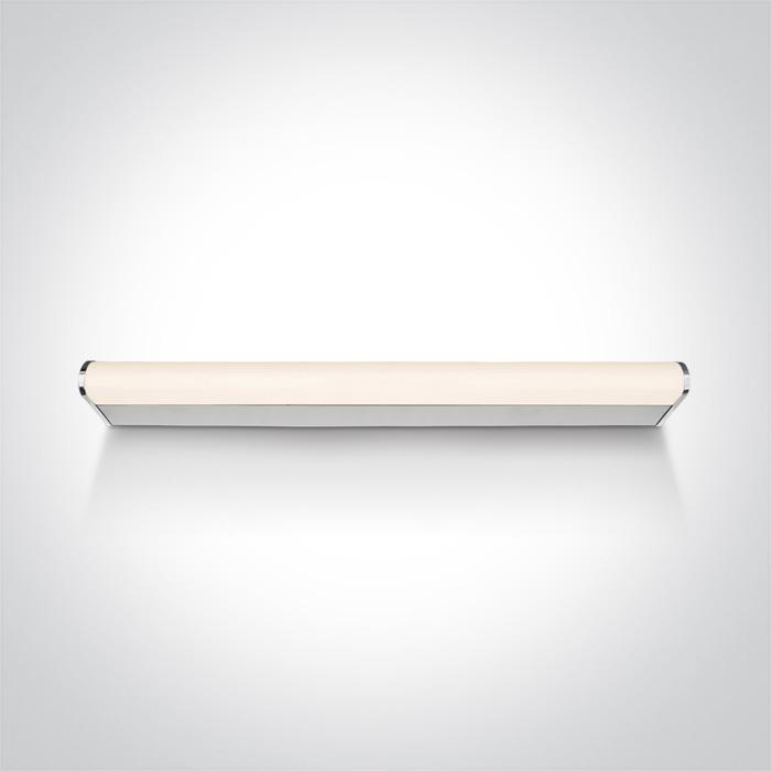 CHROME T8 LED TUBE 600mm IP44.