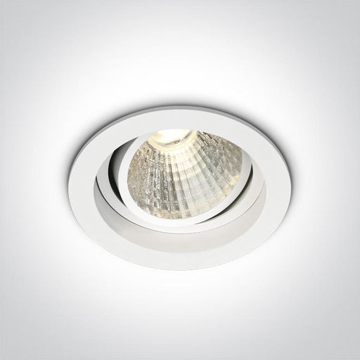 WHITE LED 12w WW 35d IP20 SEMI-TRIMLESS + DRIVER 100-240v.