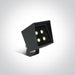 ANTHRACITE LED 6W WW 30deg IP65 230v.