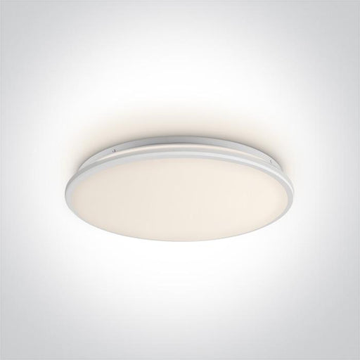 WHITE LED PLAFO 24W WW IP20 230V.