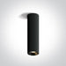 BLACK LED CYLINDER 24W WW 45deg 230V.