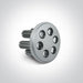 R111 ALUMINIUM LED DL 6x3w 35d 350/700mA.