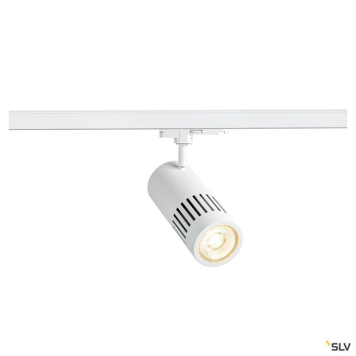 3~ STRUCTEC DALI 3-circuit system luminaire white 4000K 36° incl. 3-circuit adapter