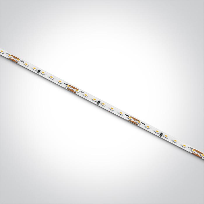 LED ULTRA THIN STRIP 24vDC CW 5m ROLL 14,4W/m IP20.