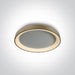 BRUSHED GOLD PLAFO LED 30W WW IP20 230V.
