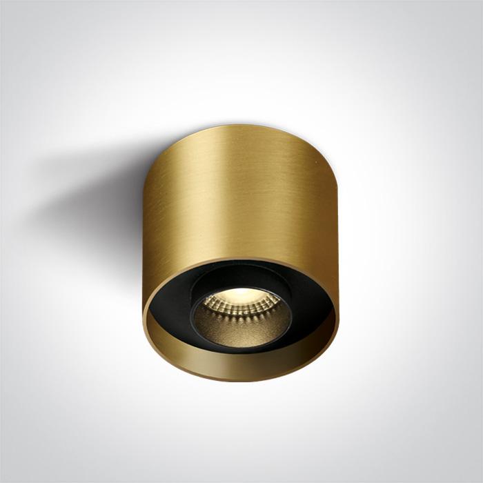 BRUSHED BRASS LED 22W WW IP20 230V DARK LIGHT.