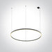 BLACK PENDANT LED 65W WW IP20 230V.